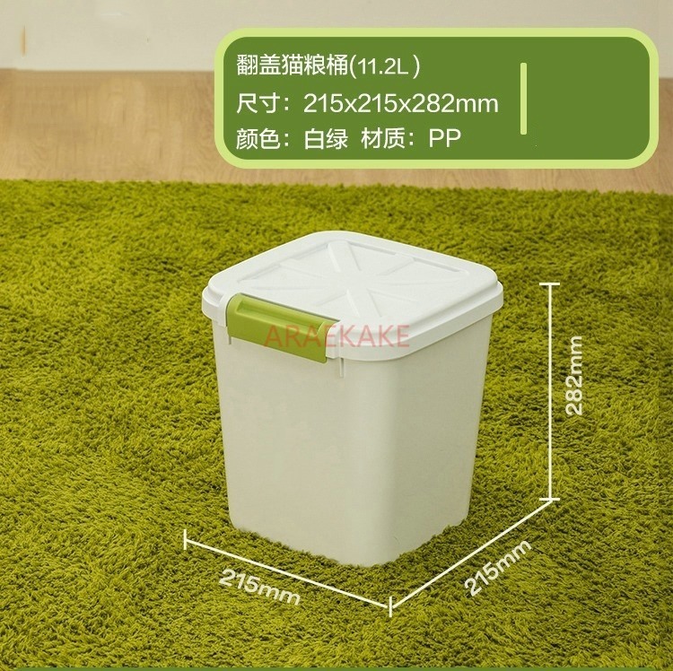 Dry Food Snacks - Tempat makanan kucing, penyimpanan makanan anjing,