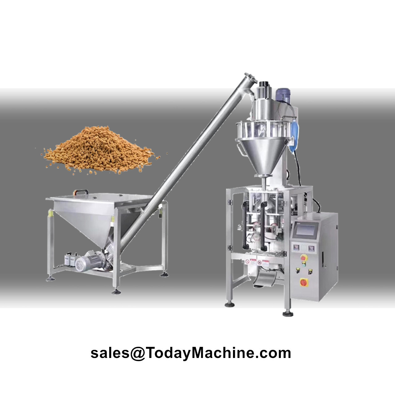 Dry Food Snacks - Mesin Pengemas Otomatis Tipe Kerah untuk