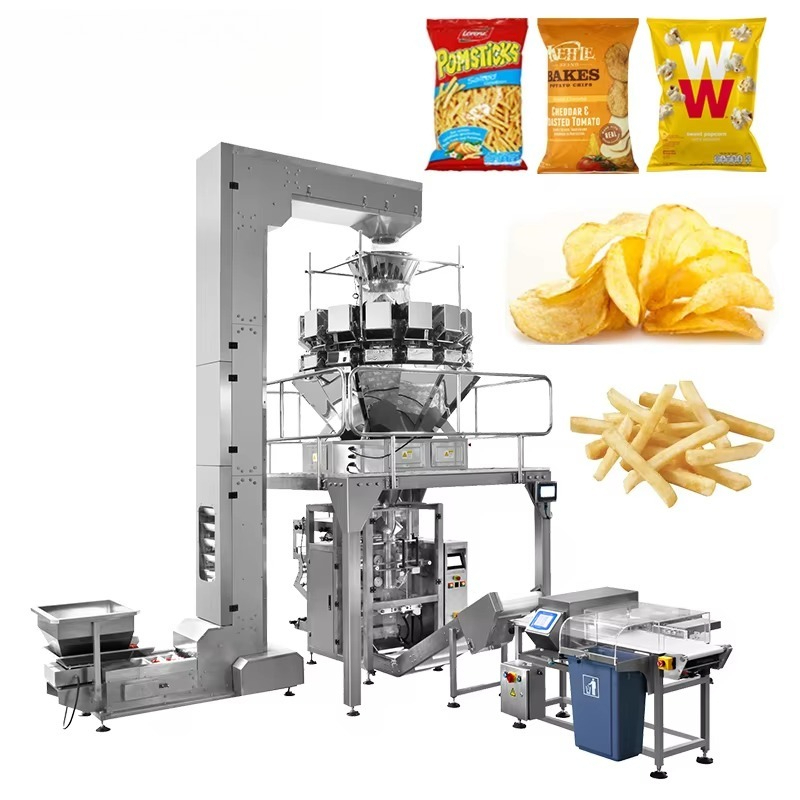 Dry Food Snacks - Mesin Pengemas Vertikal dengan 14 Head