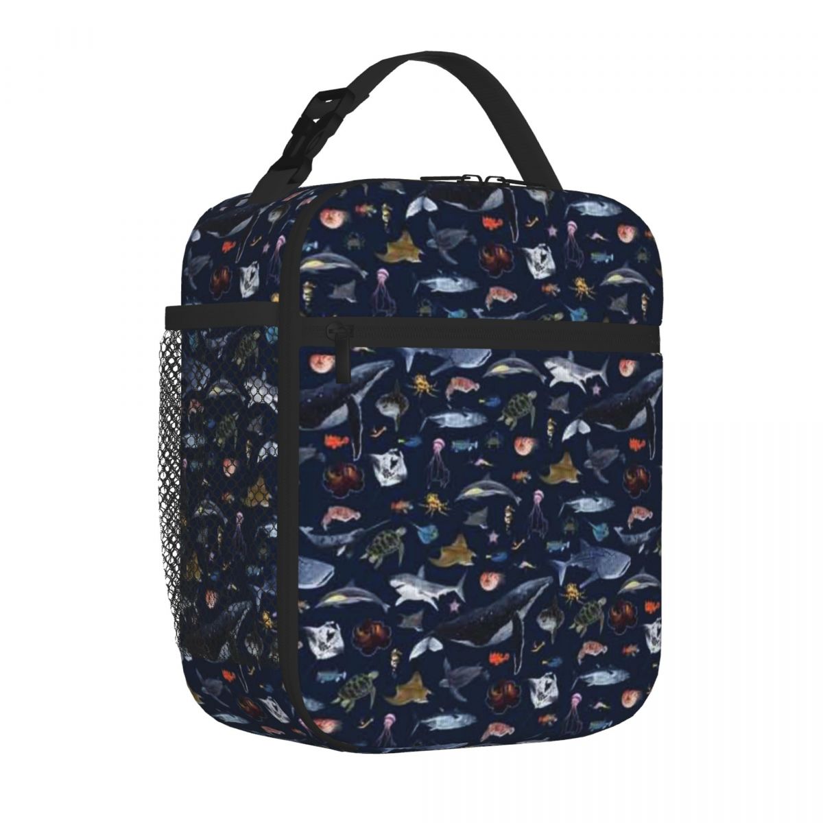 Food Snacks For Hiking - Tas Makan Siang Kanvas Motif Hewan