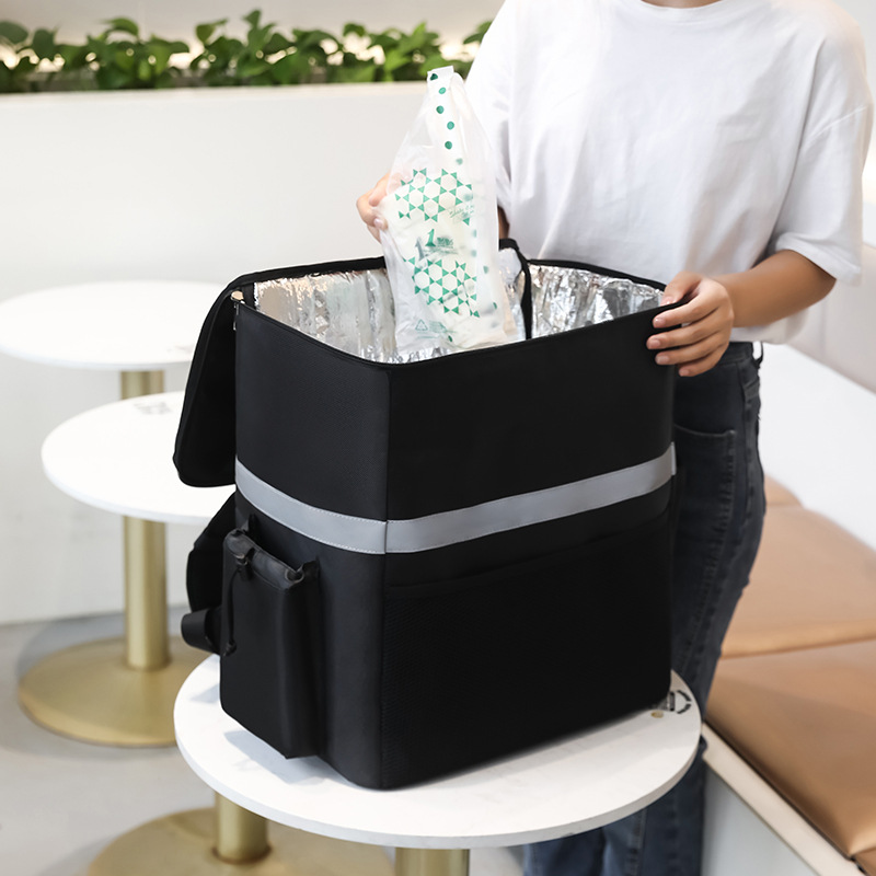 Food Snacks Delivery - Tas Makanan Termal Ekstra Besar 35L,