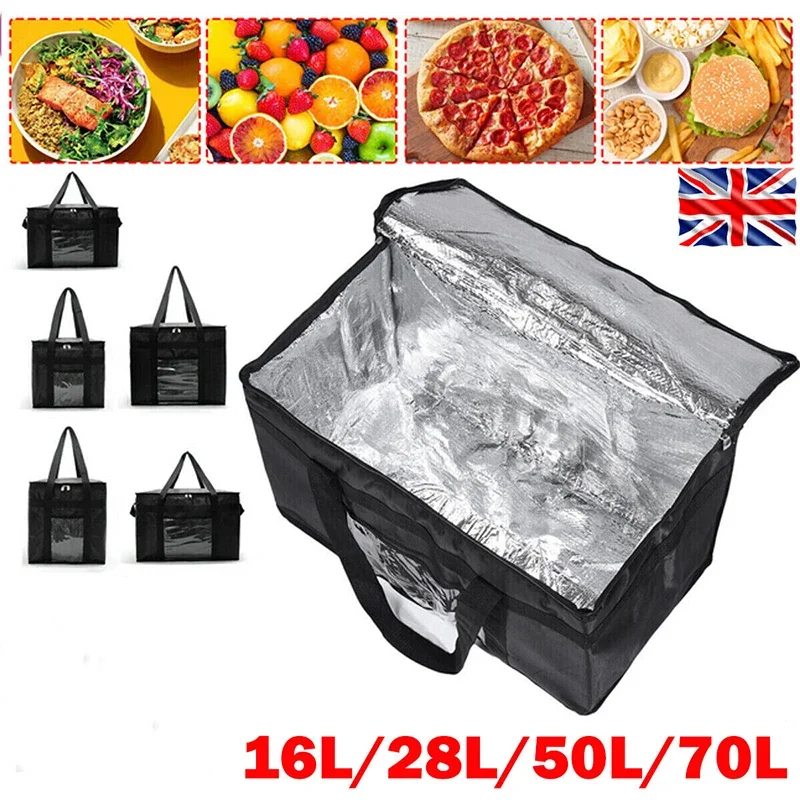 Food Snacks Delivery - 16L-70L tas Tote termal terisolasi penyimpanan