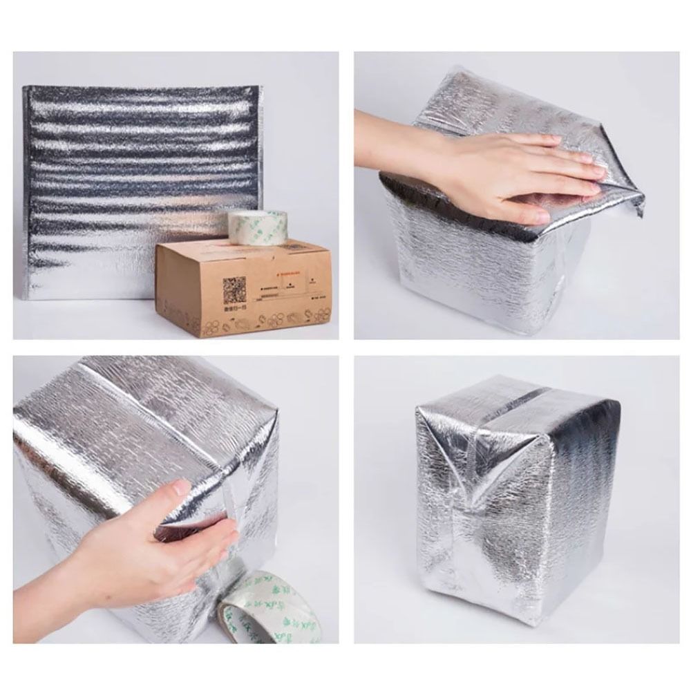 Aluminium Foil tas pendingin i - Food Snacks Delivery ulasan dan harga