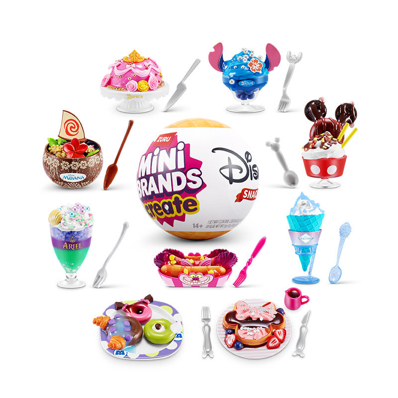 Zuru Mini Brands Create Disney - Food Good Snacks ulasan dan harga