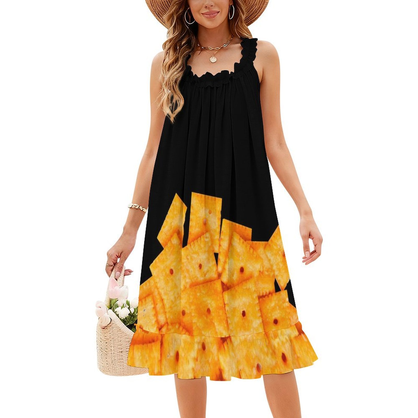 Gaun Pesta Elegan Wanita Cheez - Food Snacks Options ulasan dan harga