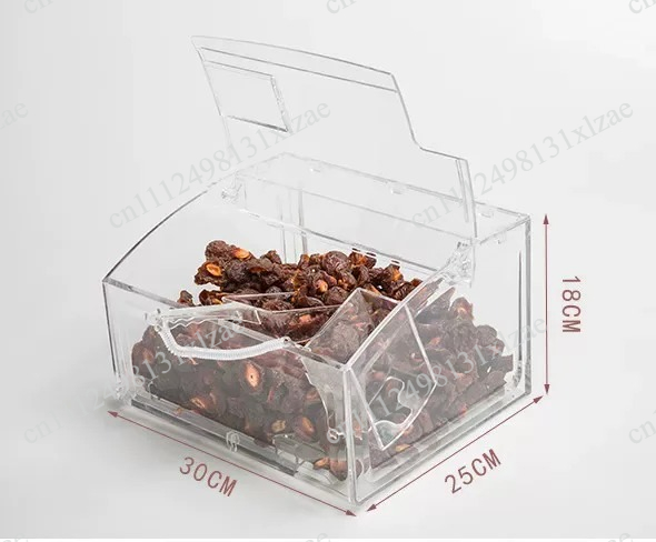 Kotak Display Plastik Transpar - Dry Food Snacks ulasan dan harga
