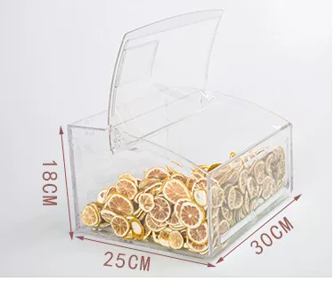 Kotak Display Plastik Transpar - Dry Food Snacks ulasan dan harga
