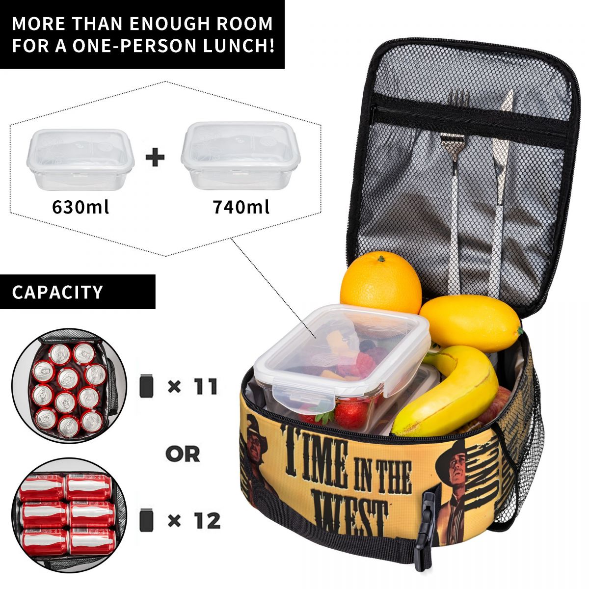 Tas Makan Siang Ringan Desain  - Food Snacks For Hiking ulasan dan harga