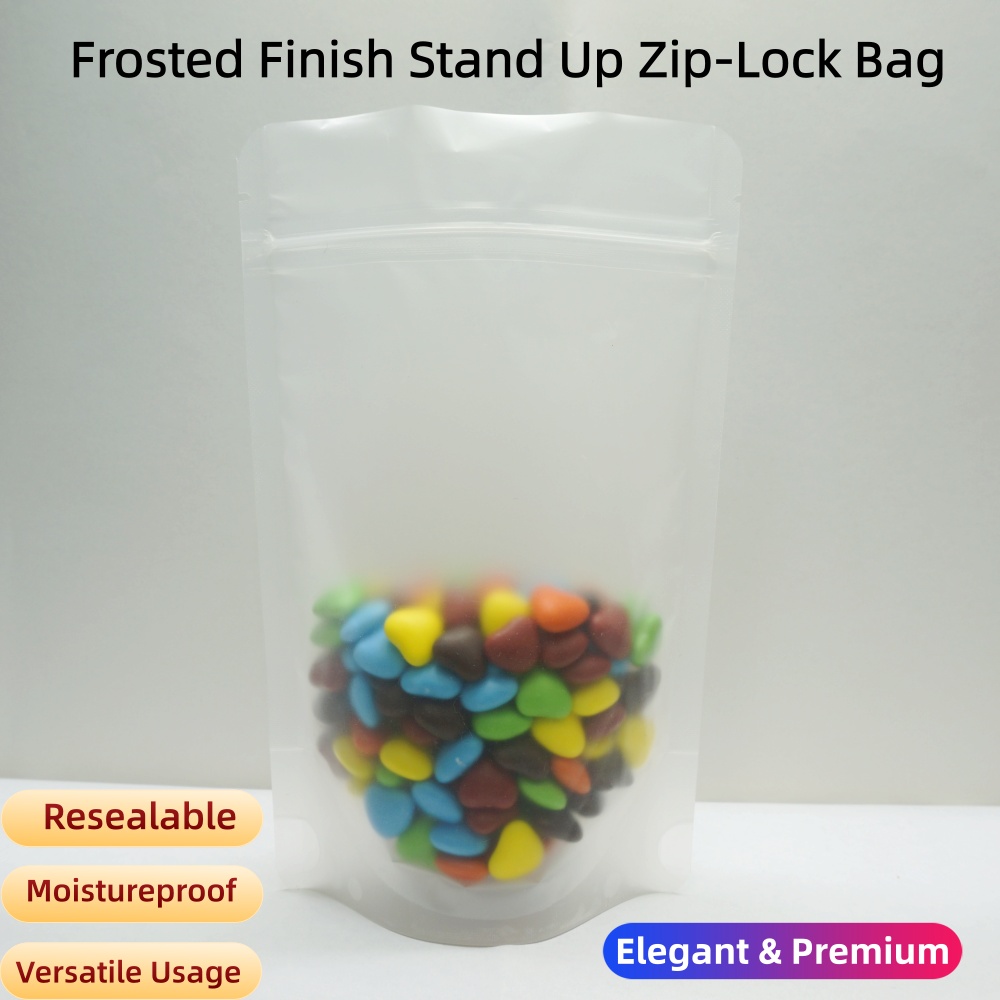 100 Buah Tas Zip Lock Transpar - Food Good Snacks ulasan dan harga