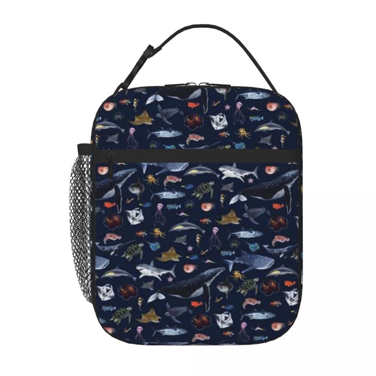 Tas Makan Siang Kanvas Motif H - Food Snacks For Hiking ulasan dan harga