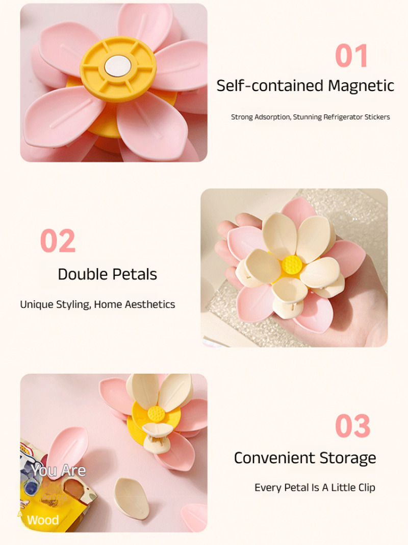 Magnet Kulkas Bentuk Kelopak T - Food Good Snacks ulasan dan harga