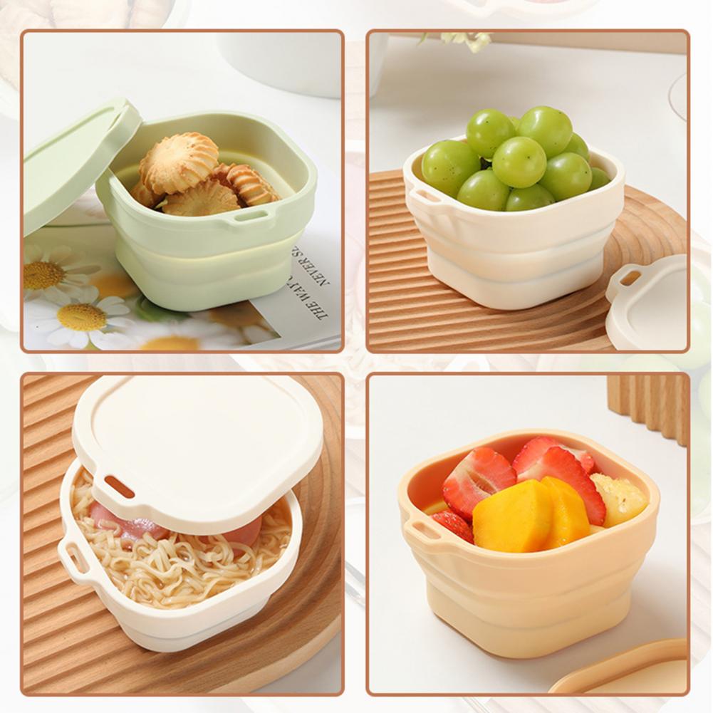 Mangkuk silikon lipat, mangkuk - Food Snacks For Hiking ulasan dan harga