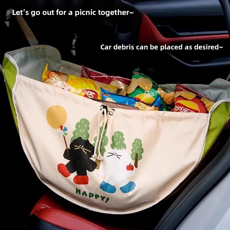 Tas Penyimpanan Mobil Kapasita - Food Snacks For Picnic ulasan dan harga