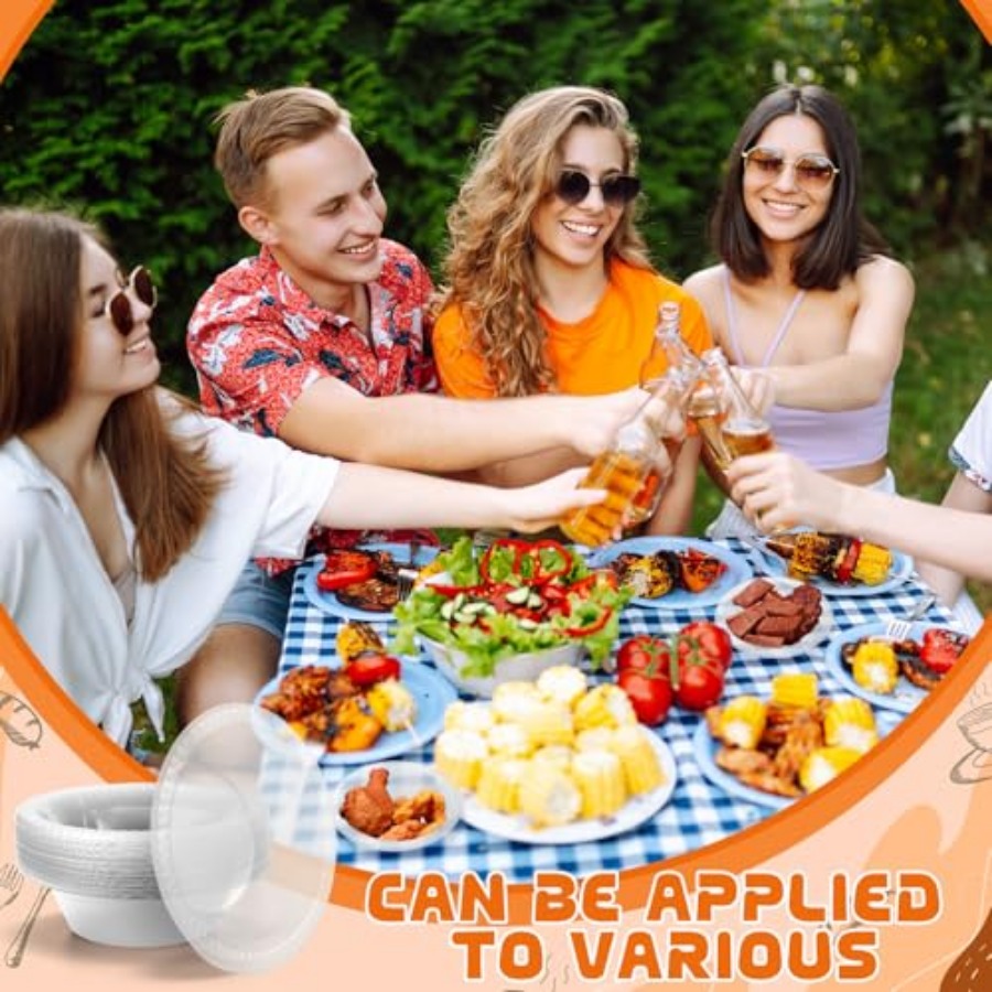 30 Pak Mangkuk Plastik Sekali  - Food Snacks For Picnic ulasan dan harga