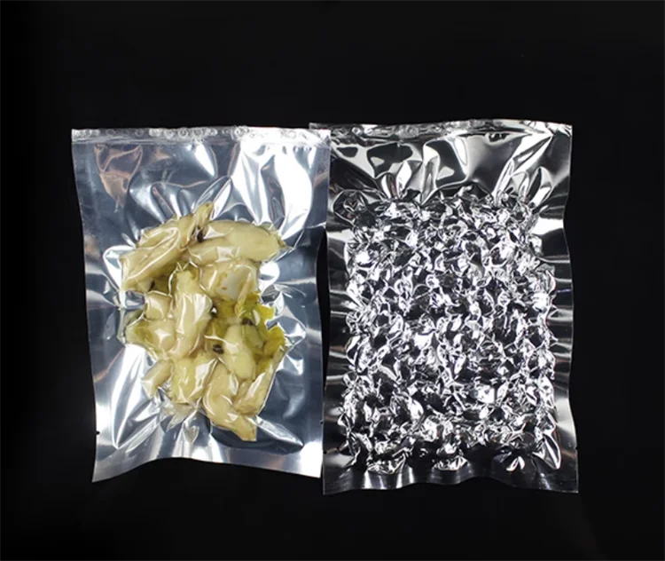 100 Pcs Kantong Plastik Perak  - Dry Food Snacks ulasan dan harga